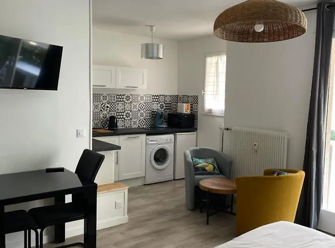 公寓 Hypercentre 27m2 Avec Balcon Et Parking 艾克斯莱班